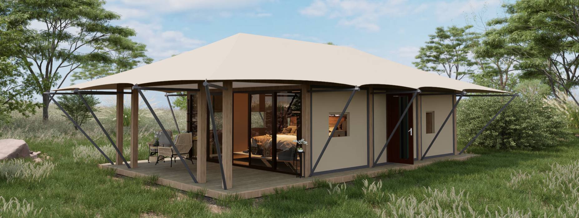 兴隆台区户外酒店帐篷厂家